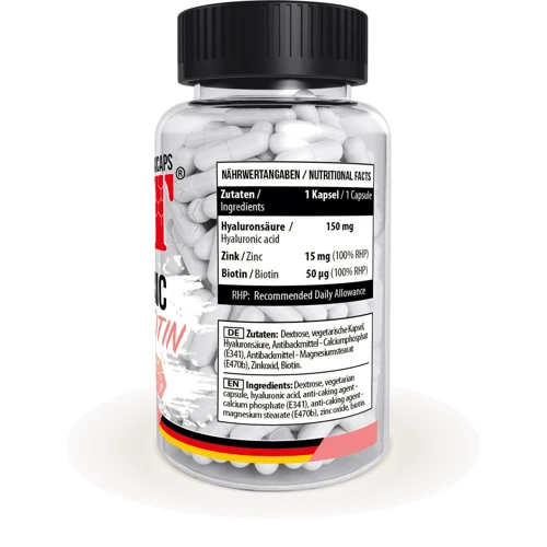 MST Hyaluronic Acid + Biotin Гиалуроновая кислота + биотин 90 капсул