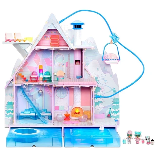 Игровой меганабор с куклами L.O.L. SURPRISE! серии "Winter Disco" - ЗИМНИЙ ОСОБНЯК (562207): Возраст от 6 лет и старше