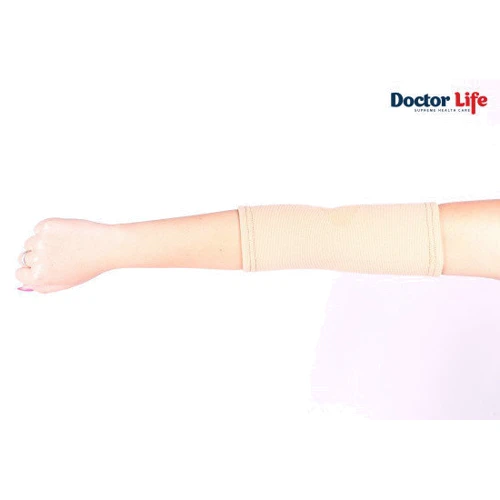 Бандаж ліктьового суглоба Doctor Life розмір L бежевий (EL-05): Фіксація Без додаткової фіксації