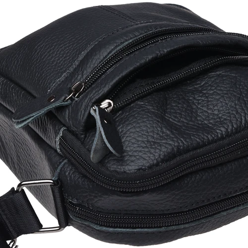 Чоловіча сумка через плече Keizer чорна (K11816-black): Тип Сумки
