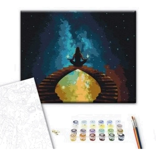 Картина по номерам Brushme Гармония с космосом 40x50 см (BS52572): Производитель Brushme