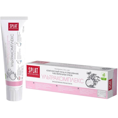 SPLAT Compact Professional Ultracomplex Зубна паста 100 ml: Об'єм, мл 100