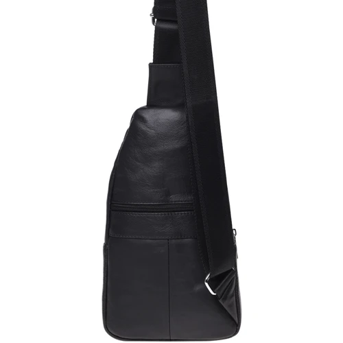 Мужская сумка-слинг Keizer черная (K1168-black): Страна производитель Украина