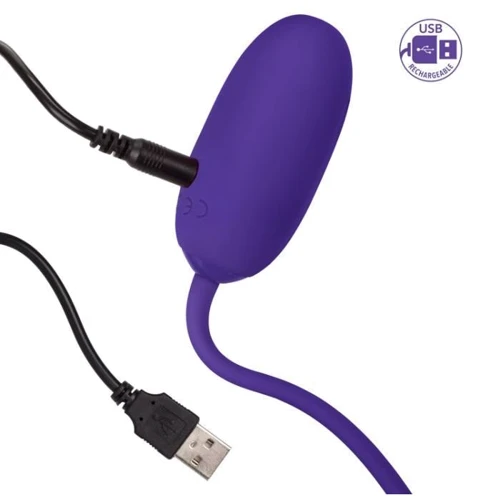 CalExotics Rechargeable Kegel Ball Starter перезаряжаемое виброяйцо, 7.7x3.25 см