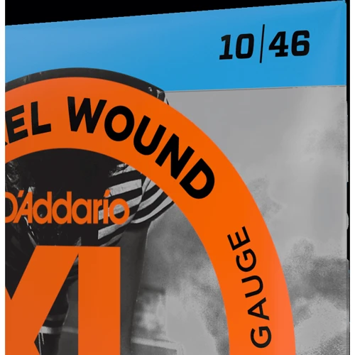 Струна для гитар Струны для электрогитар D'ADDARIO EXL110 XL NICKEL WOUND REGULAR LIGHT (10-46): В комплекте Набор из 6 струн