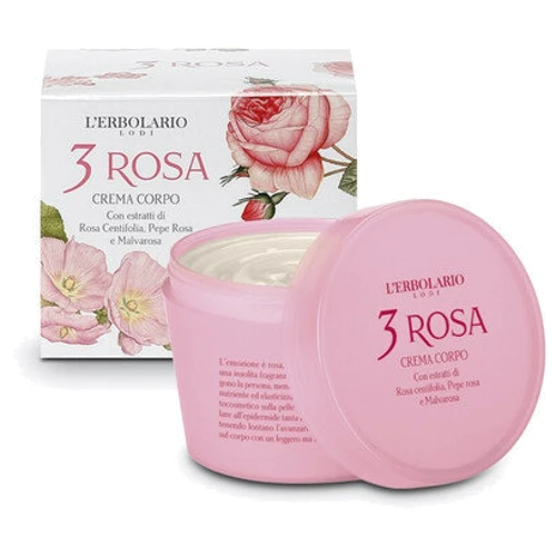 

L'Erbolario 3 Rosa Crema Per il Corpo Крем для тела 200 ml