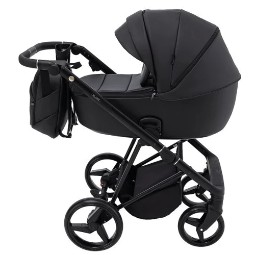 Універсальна коляска 2 в 1 Adamex Blanc Eco SA-2 чорна (680706): Кількість блоків 2