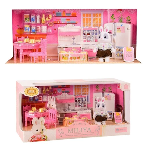 Ігровий набір з флоксовими тваринами BGL Кухня (55002-1): Виробник BGL