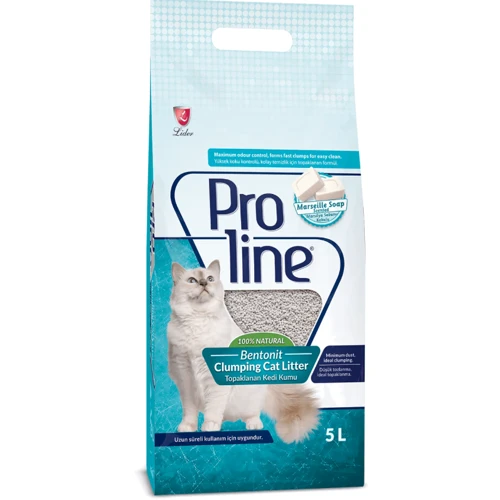 Наповнювач для котячого туалету Proline Marseille Soap бентонітовий з ароматом марсельського мила 5 л (11471