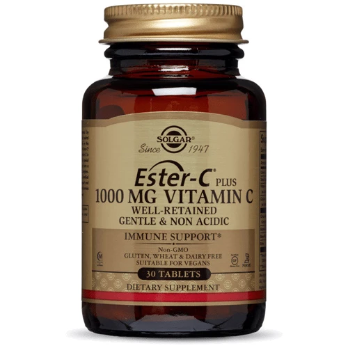 Solgar Ester-C Plus Vitamin C Эстер С плюс 1000 mg 30 таблеток