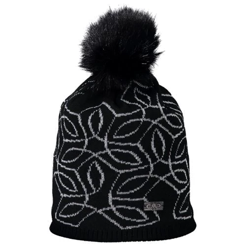 Шапка женская CMP Woman Knitted Hat черная (5505038-U901)