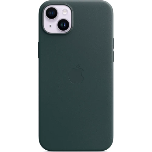 Чохол для iPhone Apple iPhone 14 Plus Leather Case з MagSafe - Forest Green (MPPA3ZE/A)