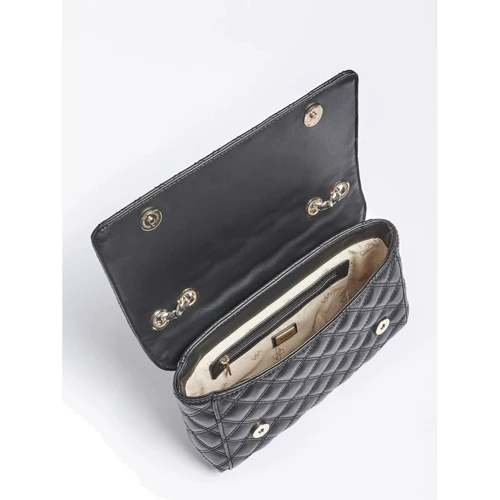 Женская сумка через плечо Guess Cessily Convertible Xbode Flap черная (HWEV7679210-BLA): Страна производитель США