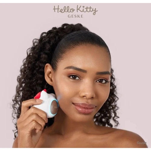 Ультразвуковая маска тепло и холод GESKE Sonic Warm&Cool Mask 8в1 by Hello Kitty (HB0596)