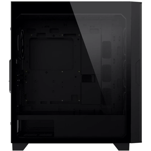Корпус GIGABYTE AORUS C500 GLASS (GB-AC500G-ST): Материал передней панели пластик