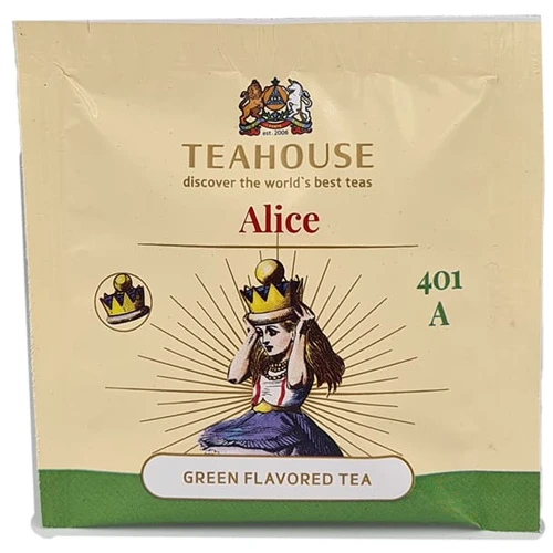 Чай Teahouse зелений Аліса №401 у пірамідках 15х2.5 г фото 1