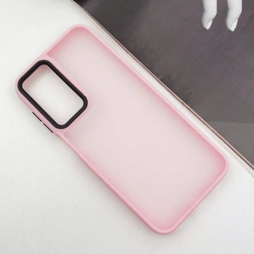Чехол для телефонов Epik TPU+PC Lyon Frosted Case Pink for Samsung A165 Galaxy A16 4G / A166 Galaxy A16 5G: Совместимость Samsung A165 Galaxy A16 4G / A166 Galaxy A16 5G