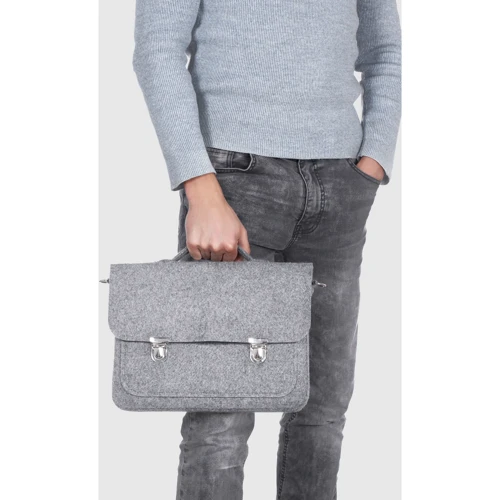 Gmakin Portfolio Grey (GS09) for MacBook 13-14" фото 7