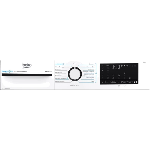 Пральна машина Beko BM3WFSU48435WB: Клас енергоспоживання A+++
