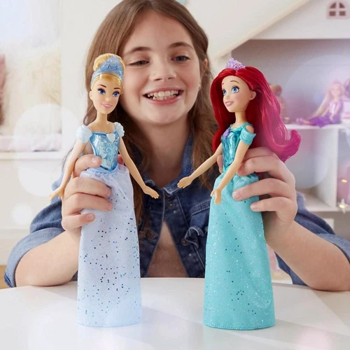 Кукла Hasbro Disney Princess Пластмассовая классическая модная кукла А (ROYAL SHIMMER CINDERELLA) F0881_F0897: Возраст от 3 лет