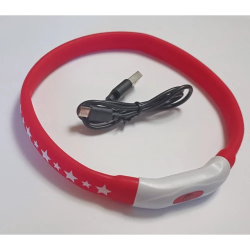 Ошейник AnimAll 0167 LED-S 40 см для собак с подзарядкой USB красный (6914068020167): Производитель AnimAll