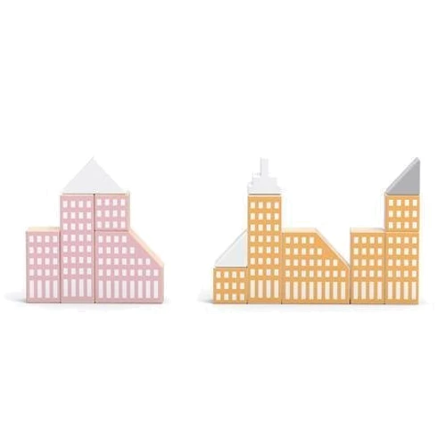 Деревянный конструктор Viga Toys PolarB Город 56 эл (44040) фото 4