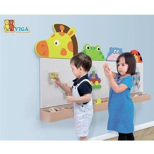 Магнитный танграм для досок Viga Toys 35 эл (50643FSC)