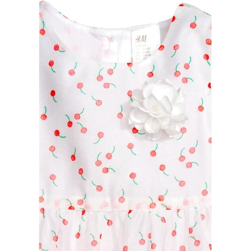 Сукня H & M 4974386 74 см біле: Стать дівчинка