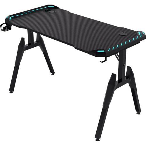 Геймерский стол GT Racer 140x60x73 см Black (T-1444)