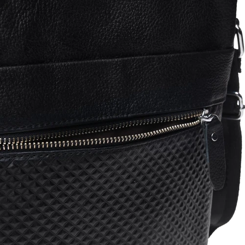 Мужская сумка планшет Keizer черная (K15003-1-black): Тип ручки Плечевой ремень, Без ручки