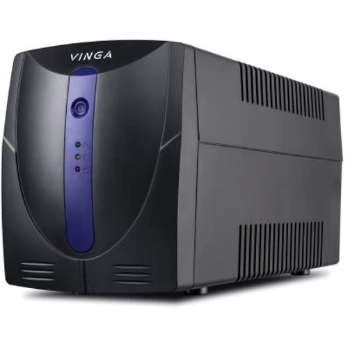 Vinga LED 1200VA plastic case with USB+RJ11 (VPE-1200PU)