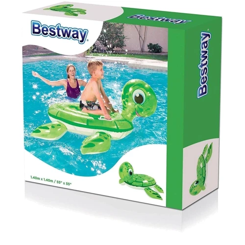Дитячий надувний пліт для катання Bestway 41041 Черепашка, 140 х 140 см фото 4