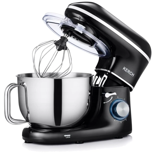 Міксер KERCH MyCHEF BLACK 2200 W: Матеріал чаші Нержавеющая сталь