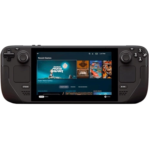 Игровая приставка Valve Steam Deck OLED 512 GB UA: Процессор AMD Zen 2, 2.4 – 3.5 ГГц, 4 ядра, 8 потоков