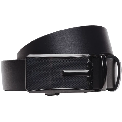 Чоловічий ремінь Borsa Leather чорний (br-115vgenav3)