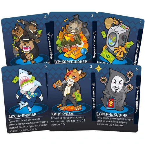 Настольная игра Lord of Boards Брудні гроші (Dirty Money)
