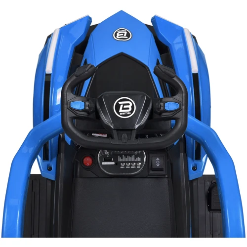 Детский электромобиль-толокар 3в1 Bambi синий (M 5781EBLR-4)