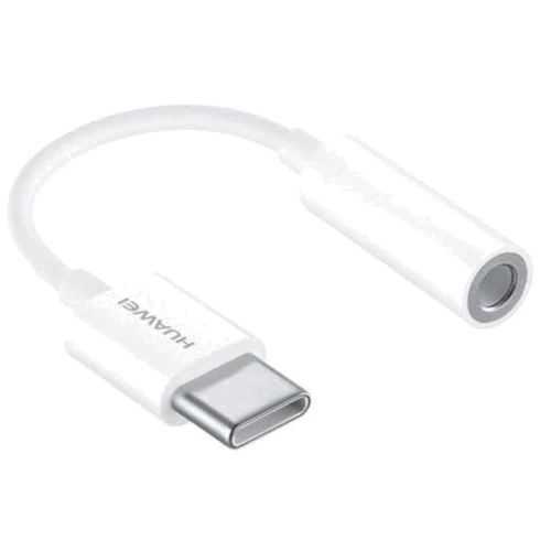 Адаптер Huawei Adapter USB-C to Mini-jack 3.5 CM20 9cm White (55030086)