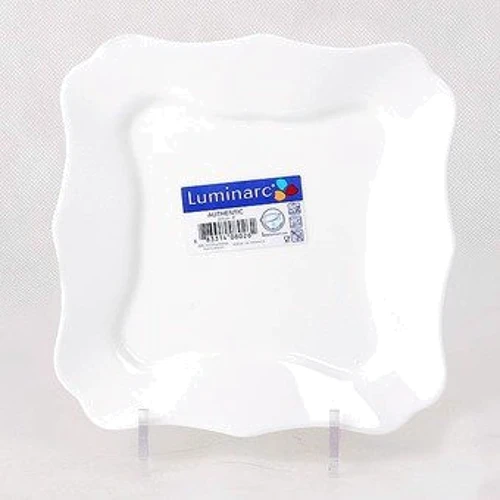 Тарелка обеденная Luminarc Authentic White D8728 (260мм.)