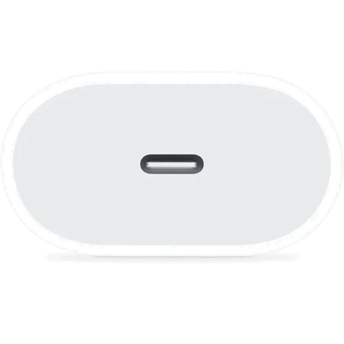 Зарядний пристрій Apple USB-C Power Adapter 20W White (MHJE3/MUVV3): Кабель в комплекті Відсутнє