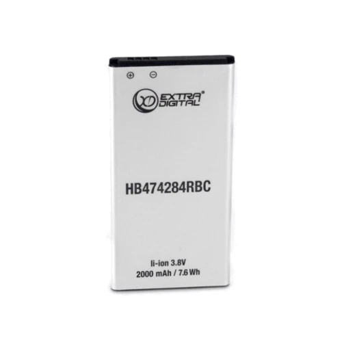 Аккумулятор ExtraDigital 2000mAh (HB474284RBC) for Huawei Ascend Y538
