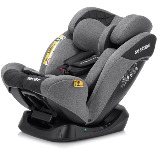 Автокресло Sesttino Secure Pro Grey 0-36 кг (Hnrt_4943): Цвет серый
