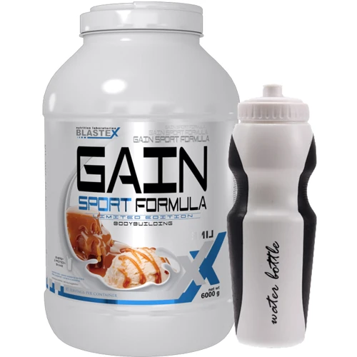 Гейнер Blastex Gain Sport Formula 6000 g / 85 servings + Пляшка Mix Water Bottle 750ml