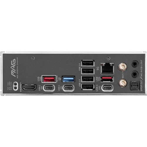 MSI MAG B850 TOMAHAWK MAX WIFI UA: Оперативная память 4xDDR5 8400+ МГц, до 256 ГБ