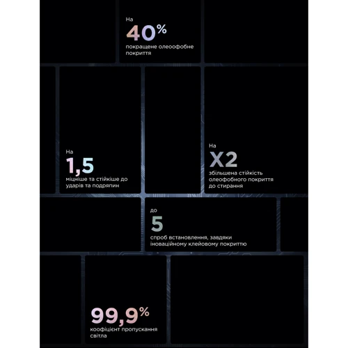 Захисне скло для iPhone ArmorStandart Tempered Glass Supreme Plus Icon Black для iPhone 16 Plus (ARM81396): Тип аксесуара защитное стекло
