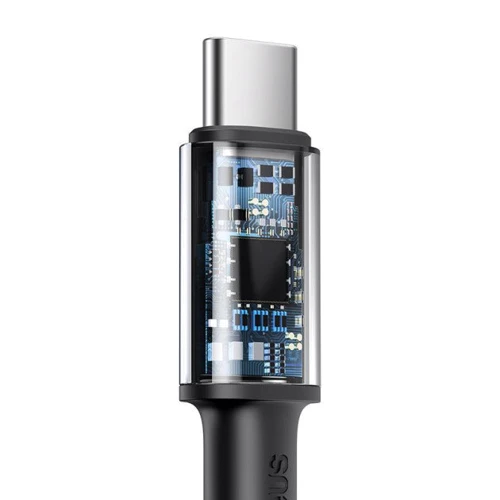 Кабель Baseus Cable USB-C to USB-C 100W High Density Braided 2m Black (CATGD-A01): Довжина 2 м