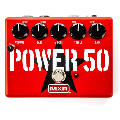 Педаль гитарных эффектов Педаль DUNLOP MXR Tom Morello Power 50 Overdrive