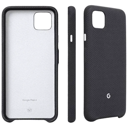 Чохол для телефона Google Official Fabric Black для Google Pixel 4 (GA01280): Сумісність Google Pixel 4