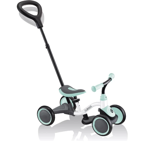 Беговел Globber Learning Bike 3в1 бело-мятный (638-206): Цвет зеленый