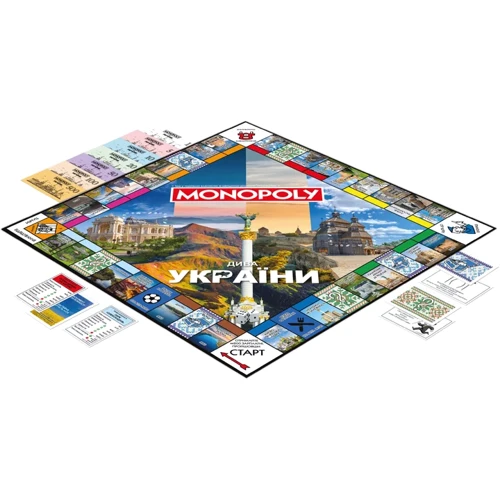 Настольная игра Rozum Монополия: Чудеса Украины (R065UA): Вид экономические